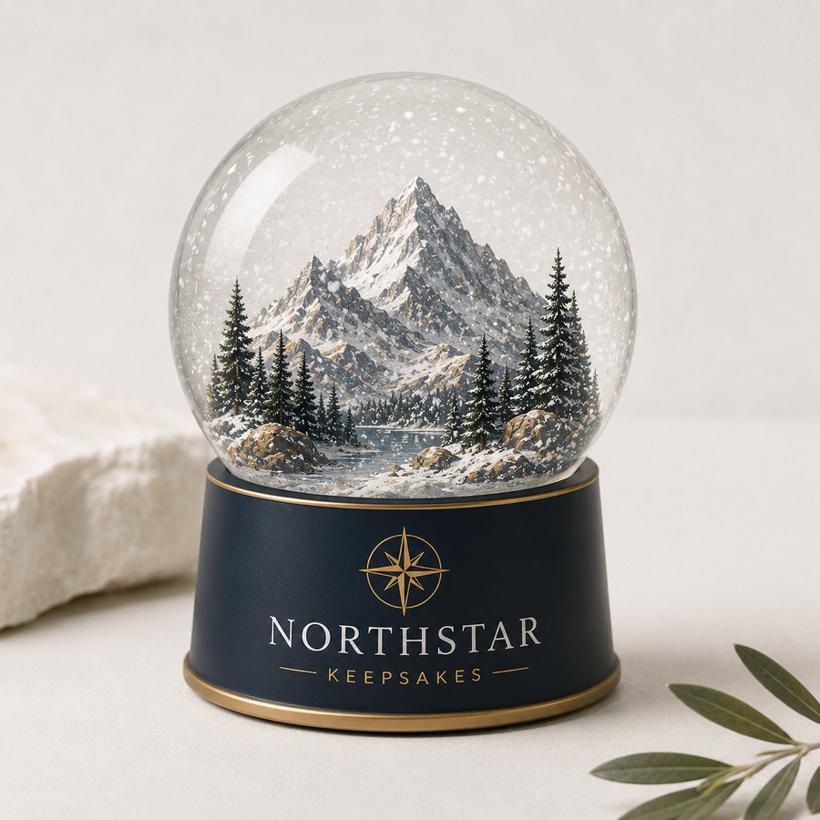 Northstar Keepsakes™ Mountain Snow Globe
