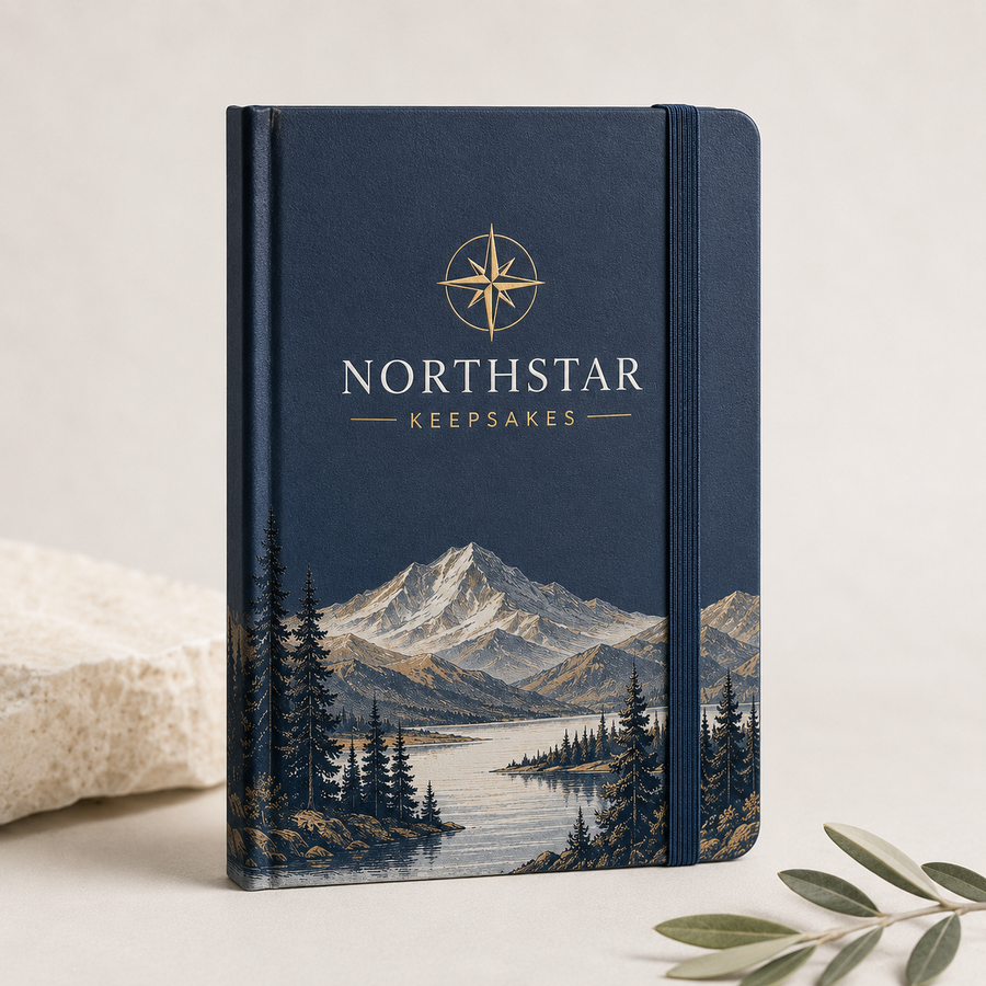 Northstar Keepsakes™ Scenic Hardcover Notebook