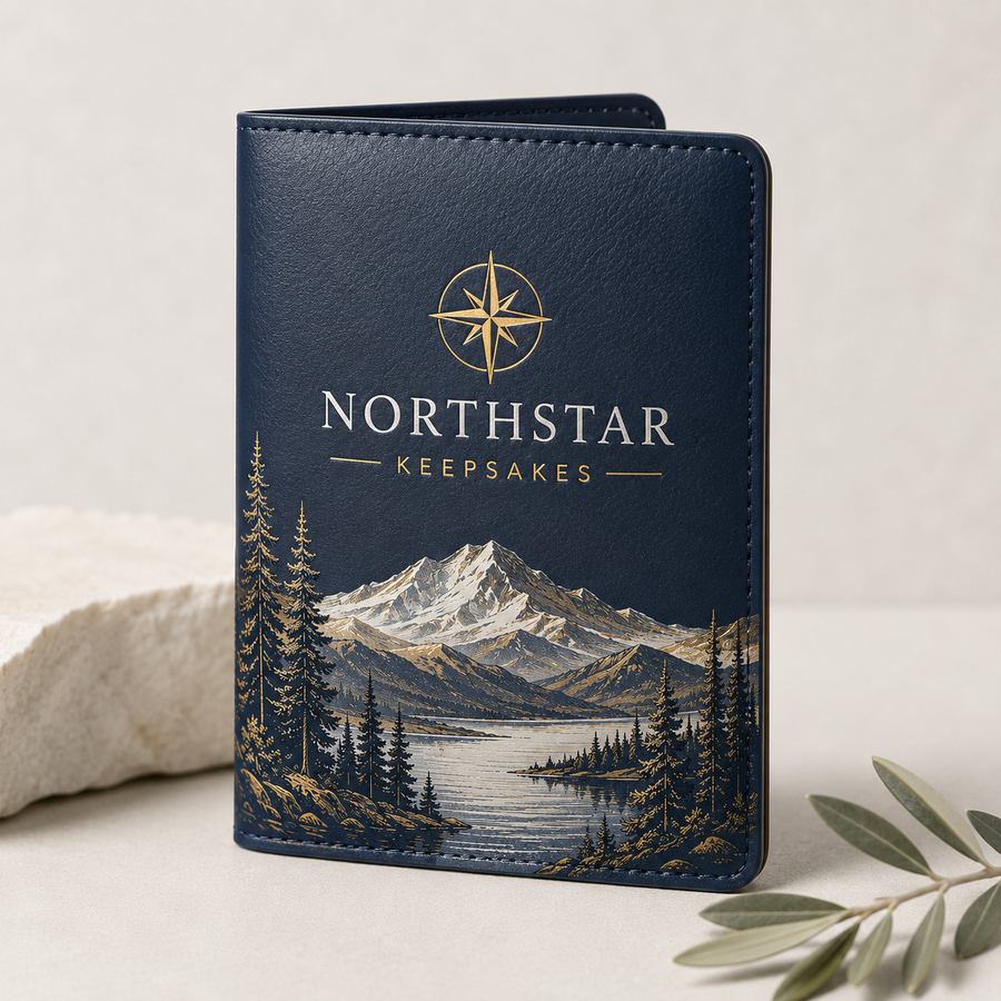 Northstar Keepsakes™ Scenic Passport Holder